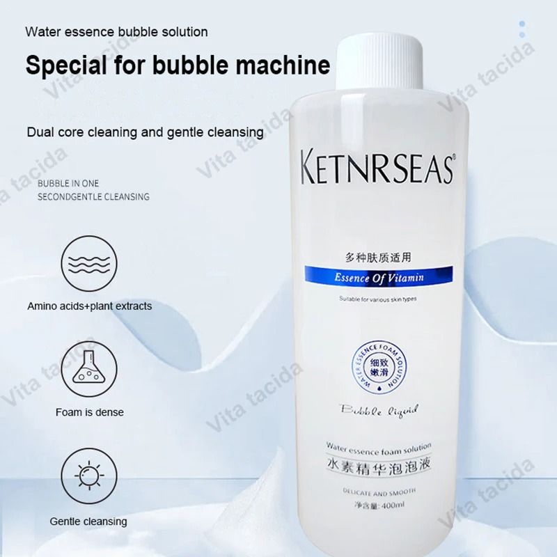 Active Oxygen Deep Cleansing Bubble Water Solution 1
