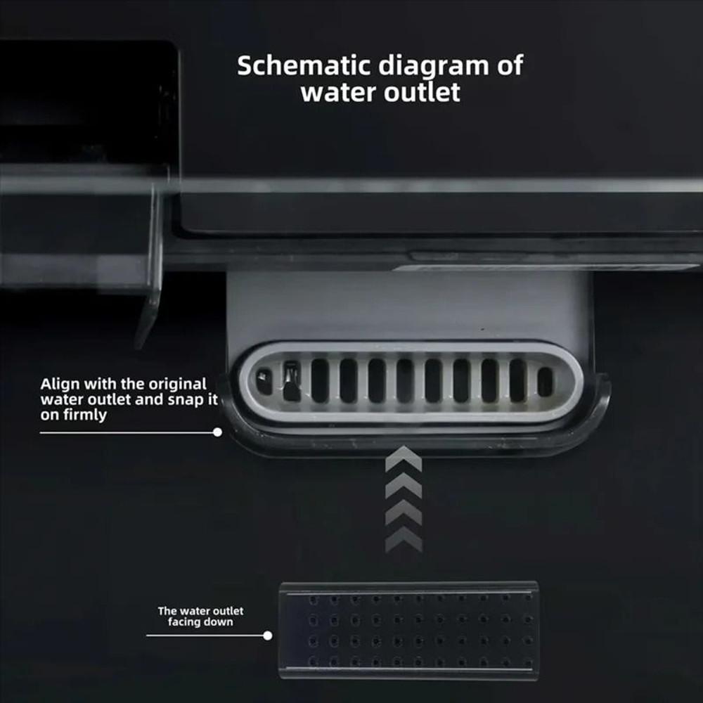 Aquarium Water Outlet Connector Kit 4 Piece Set 6