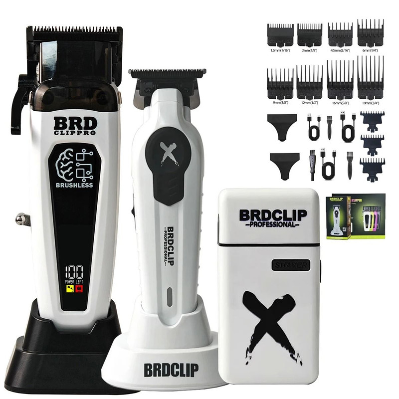 Professional Hair Clipper And Trimmer With Charging Base 7