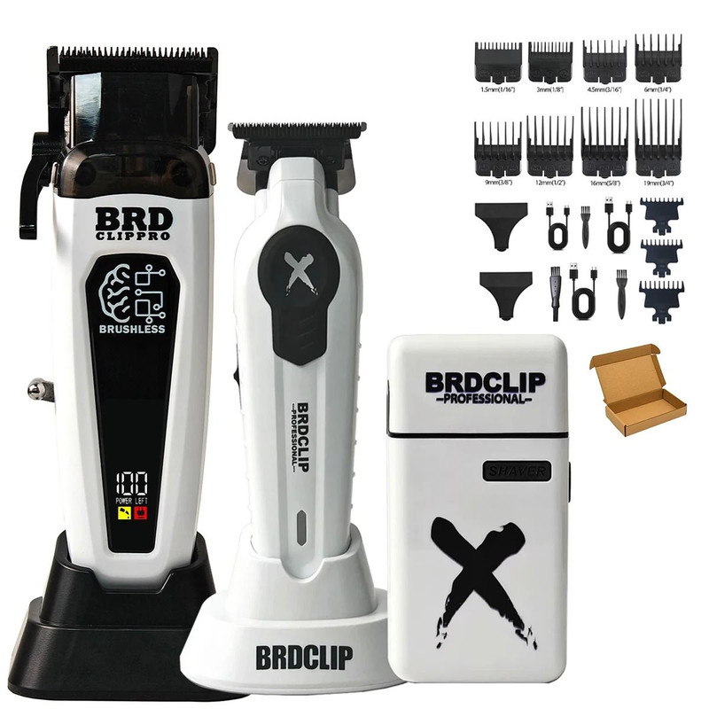 Professional Hair Clipper And Trimmer With Charging Base 8