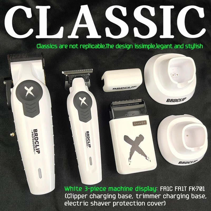 Professional Hair Clipper And Trimmer With Charging Base 5