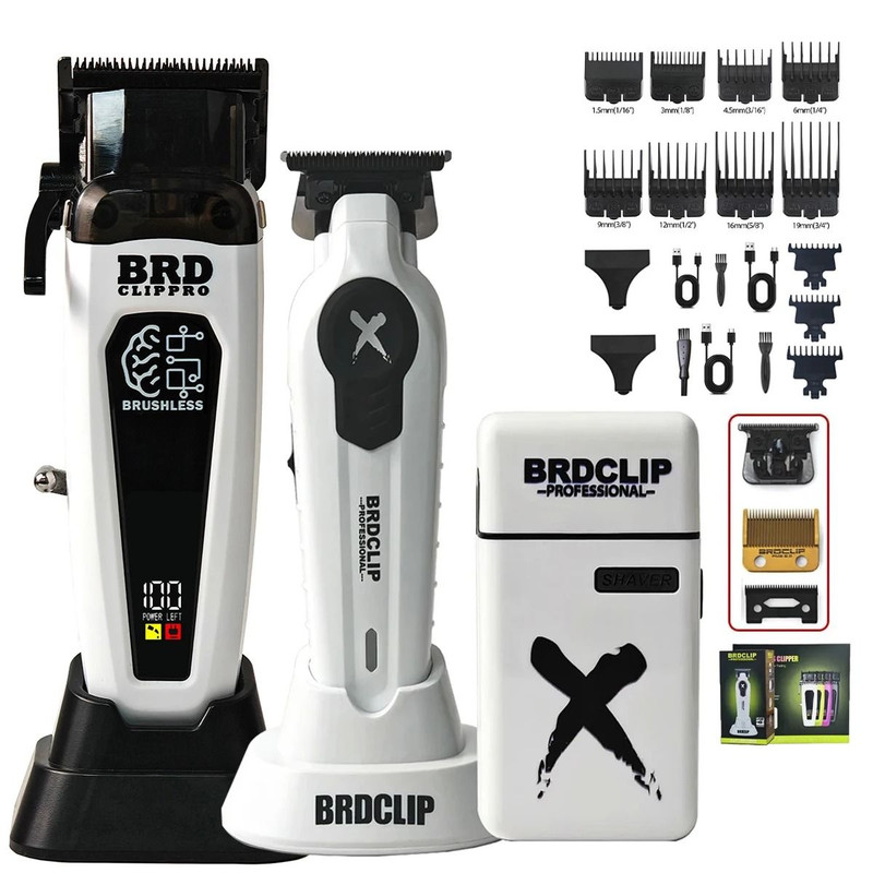 Professional Hair Clipper And Trimmer With Charging Base 13