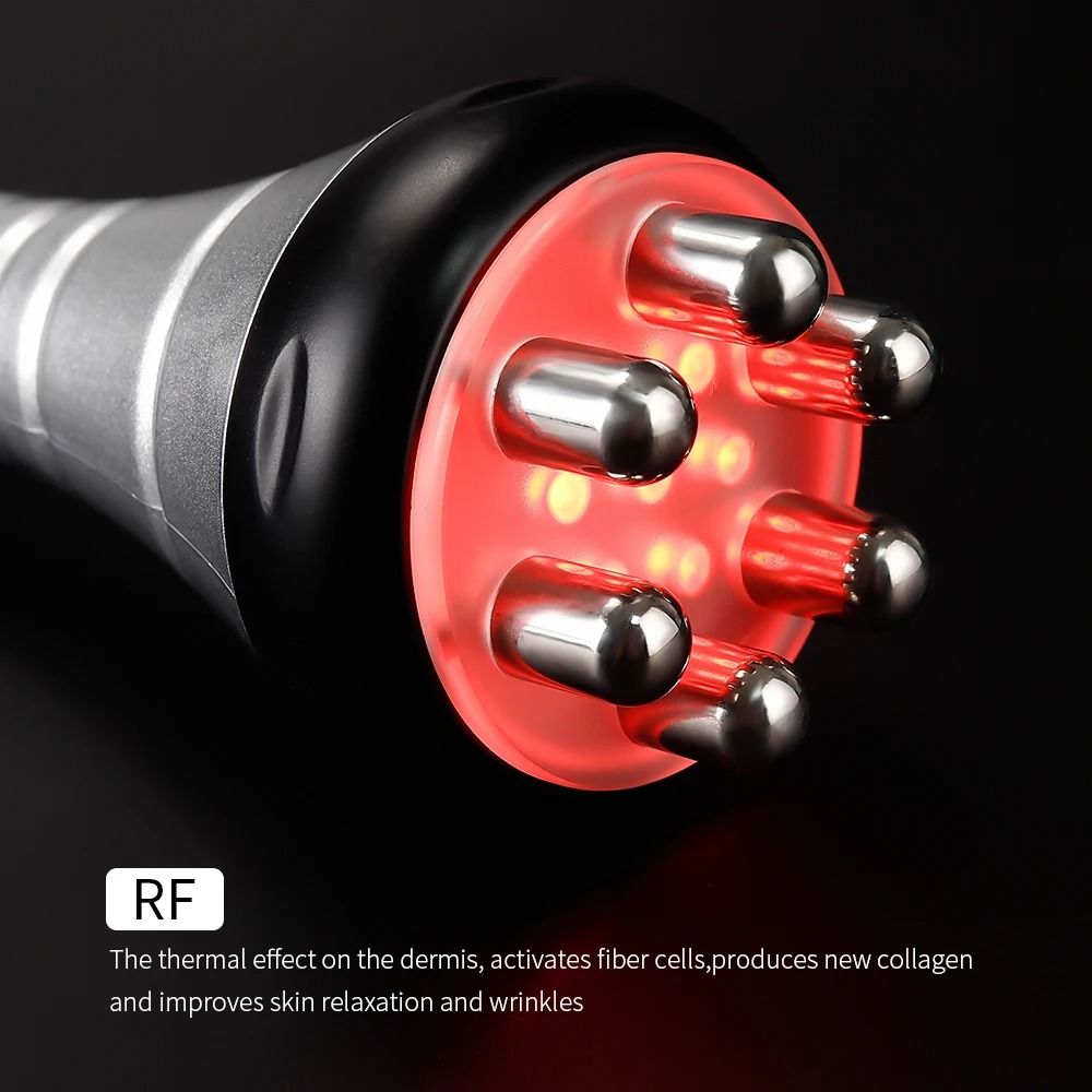 Multipolar RF Skin Lifting Beauty Device With Red Light Therapy 4