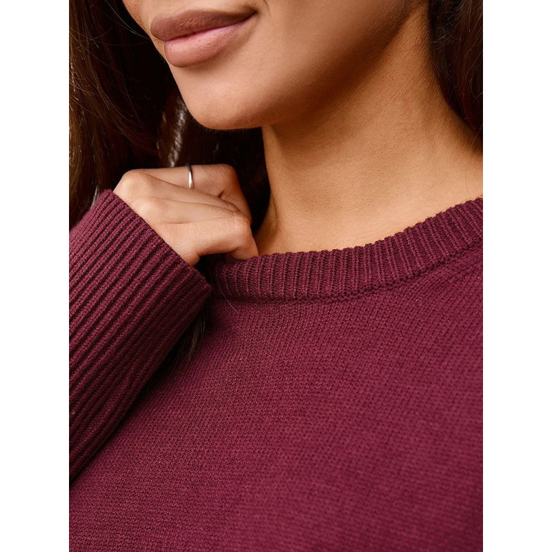 Cozy Oversized Womens Sweater Knitted Winter Pullover 2