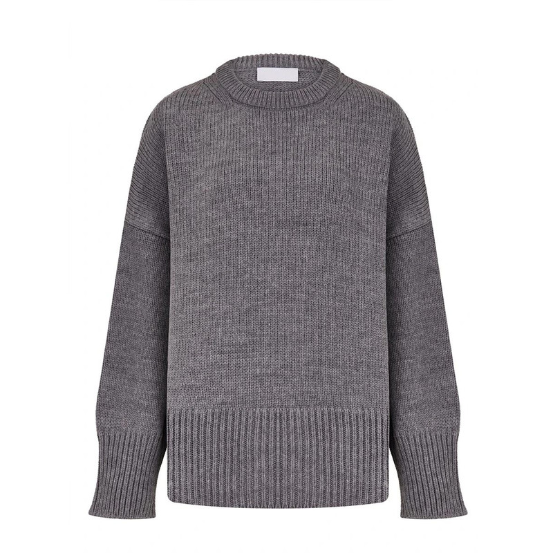 Cozy Oversized Womens Sweater Knitted Winter Pullover 9