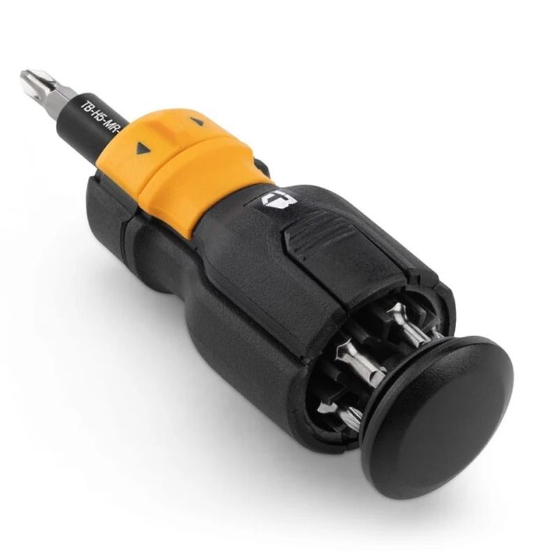 Heavy Duty Multi Bit Ratcheting Screwdriver Set 9 Piece 3