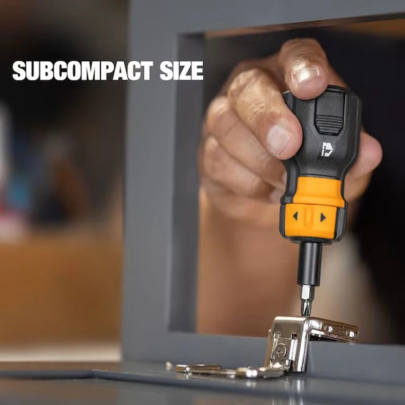 Heavy Duty Multi Bit Ratcheting Screwdriver Set 9 Piece 4