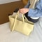Elegant PU Leather Tote Bag For Women 3