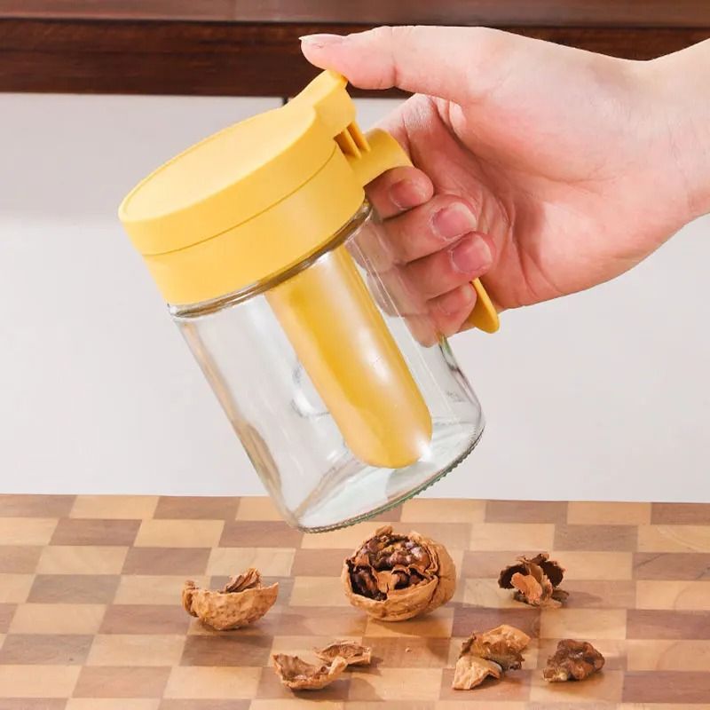 Kitchen Seasoning Jar Set With Spoon Separation 4