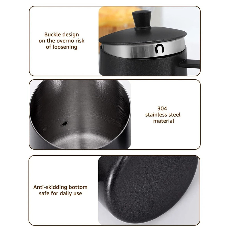 Stainless Steel Gooseneck Drip Kettle For Coffee And Tea 4