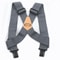 Smart Mens Suspenders Elastic X Type Wide Work Sport Braces 4