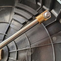 patio pressure washer surface cleaner with quick connector