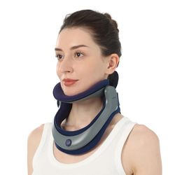 adjustable neck traction device for spine pain relief