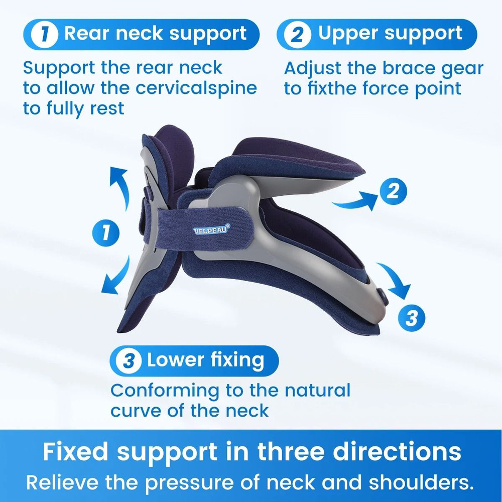 Adjustable Neck Traction Device For Spine Pain Relief 2