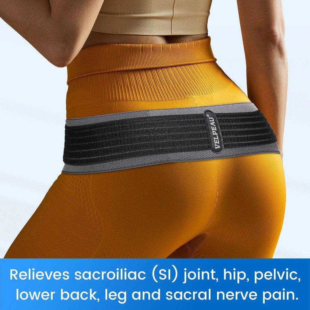 Supportive Sacroiliac Hip Belt For Back Pain And Recovery 3