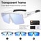 Reusable Photochromic Cycling Glasses With Polarized Lens 24