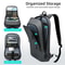 Waterproof Multifunction Business Laptop Backpack With Slim Design 0