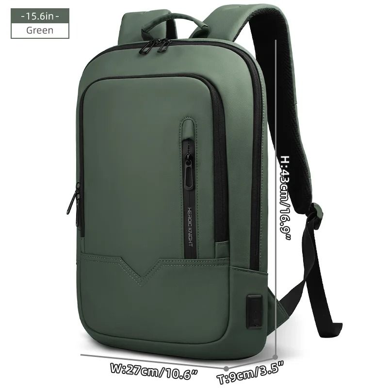 Waterproof Multifunction Business Laptop Backpack With Slim Design 13
