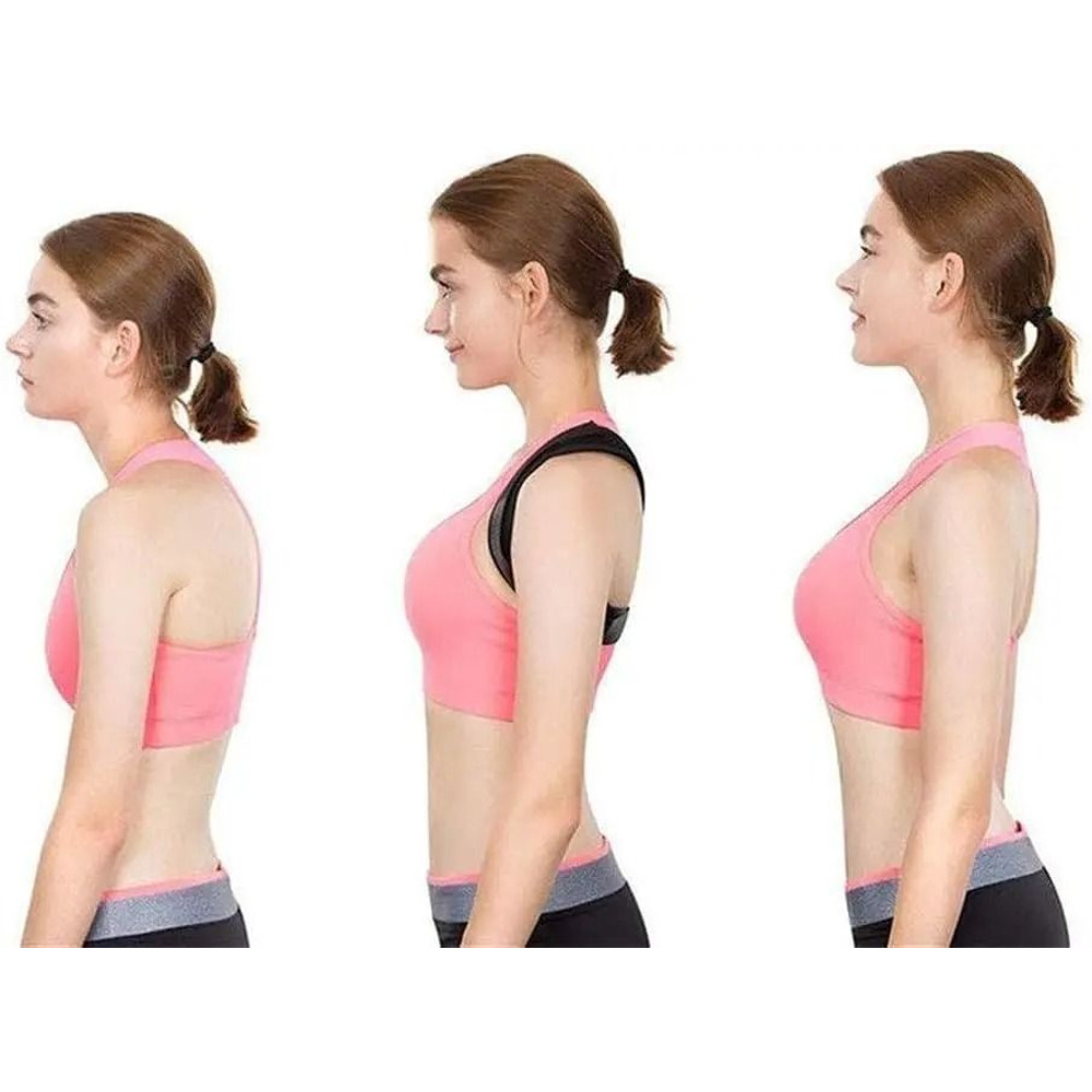 Adjustable Posture Corrector Belt With Clavicle And Spine Support 4
