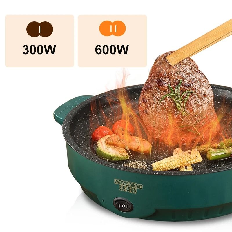 Nonstick Electric Multi Cooker Pan For Home Frying Steaming And Barbecue 1