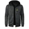Mens Hooded Zipper Sweatshirt Jacket Winter Warm Streetwear 2