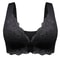 Front Buckle Lace Bra Comfortable Wireless Plus Size Lingerie For Women 8