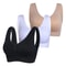 3 Piece Seamless Sports Bra Set With Removable Pads Wireless Plus Size Yoga Fitness Bra 0