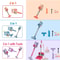 Kids Role Play Vacuum Cleaner Cleaning Set Educational Toy For Girls And Boys 5