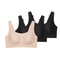 Seamless Wireless Bra Set Plus Size Comfort Everyday Womens Bralette 15