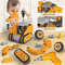 Kids Engineering Vehicle Assembly Set With Tools Educational Construction Toy 0