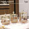 European Style Luxury Glass Candy Jar Decorative Storage Jar 2