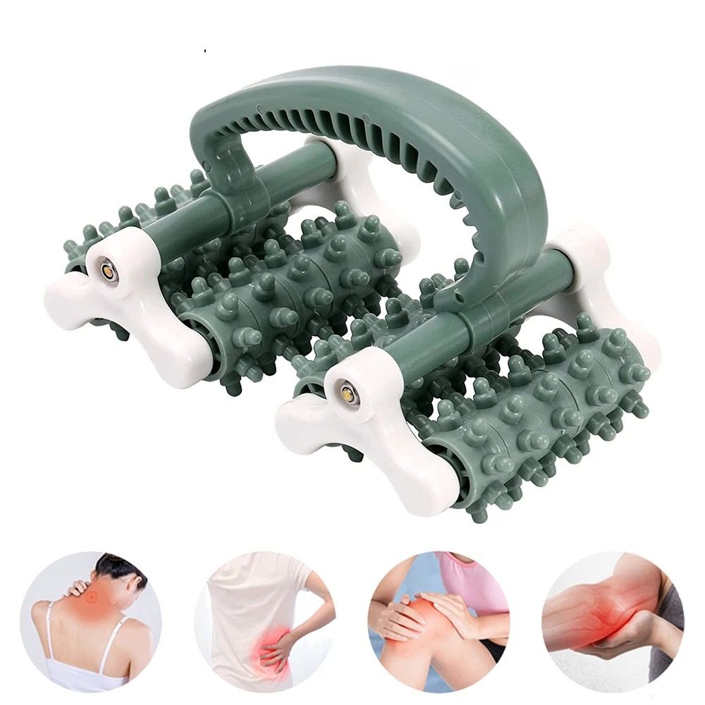 Muscle Fascia Roller Massage Tool AntiCellulite Myofascial Release Roller 0