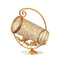 Elegant Iron Art Wine Rack Single Bottle Holder For Home And Bar Decor 7