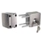Stainless Steel Glass Door Lock DoubleSided For Sliding Or Hinged Glass 2