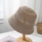 Breathable Knitted Bucket Hat For Women Summer Sunshade Casual 9