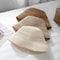 Breathable Knitted Bucket Hat For Women Summer Sunshade Casual 1