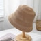 Breathable Knitted Bucket Hat For Women Summer Sunshade Casual 6