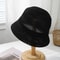 Breathable Knitted Bucket Hat For Women Summer Sunshade Casual 8