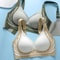 Seamless Push Up Bra Set With Adjustable Straps Comfort Non Wire Brassiere 4