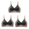 Seamless Push Up Bra Set With Adjustable Straps Comfort Non Wire Brassiere 7
