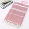 Oversized Quick Dry Cotton Beach Towel Lightweight Sand Free Travel Bath Towel 13
