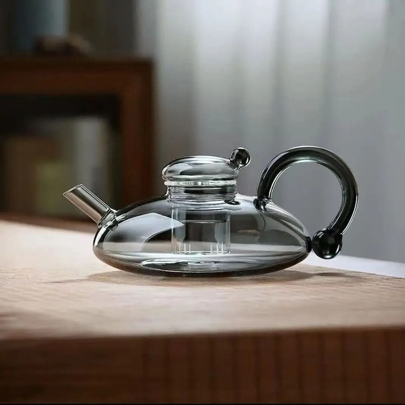 Glass Teapot With Heat Resistant Glass And Built In Filter 700 Ml 7