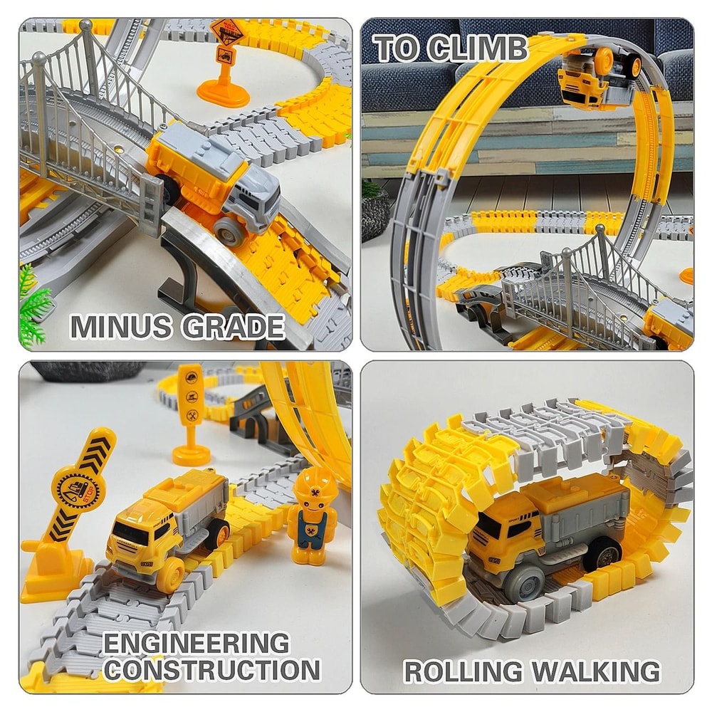 Kids Magic Climbing Track Car Set 3