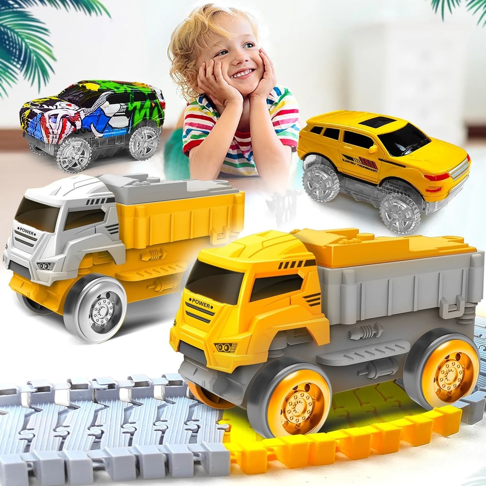 Kids Magic Climbing Track Car Set 4