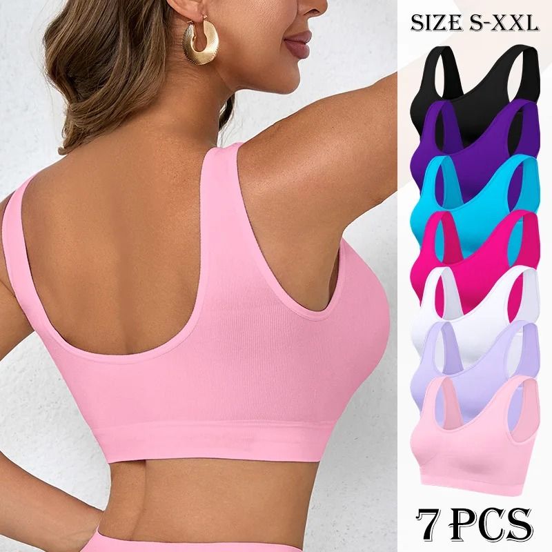 Soft Stretch Seamless Bras 7Pack 4