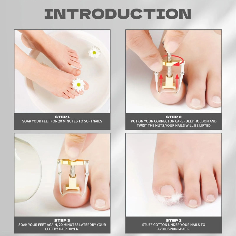 Professional 7 Piece Nail Manicure Kit With Travel Case 5