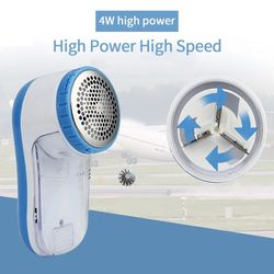 fabric shaver with stainless steel blades