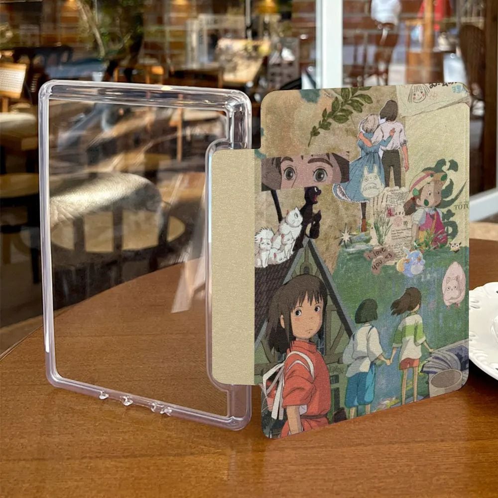 Acrylic Back Shell Kindle Case With Hand Strap 9