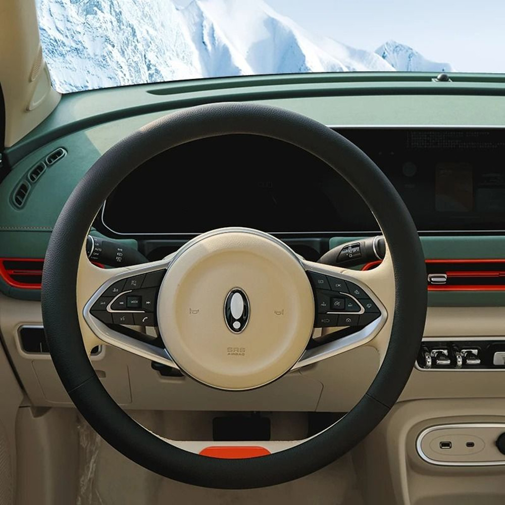 PU Leather Car Steering Wheel Cover 7