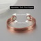 Pure Copper Magnetic Bracelet With Adjustable Design 2